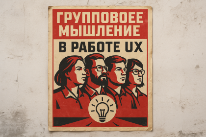 Групповое мышление в UX: влияние на работу и решения